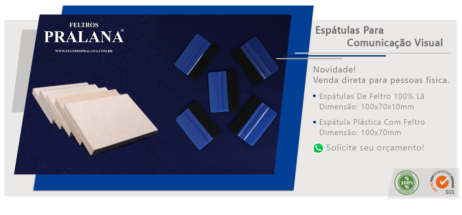 Espátulas para Comunicação Visual